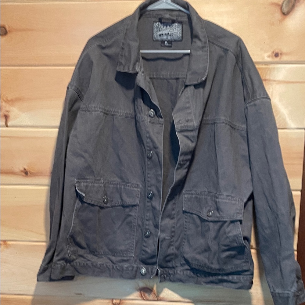 Brooklyn Cloth Dark Gray Military Field Jacket